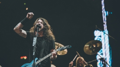 Em show potente, Foo Fighters levanta o p&uacute;blico em S&atilde;o Paulo
