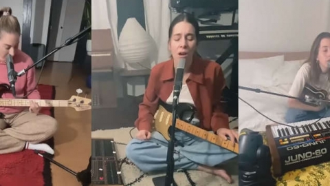 HAIM mostra a nova "Don't Wanna" na televis&atilde;o dos EUA. Veja!