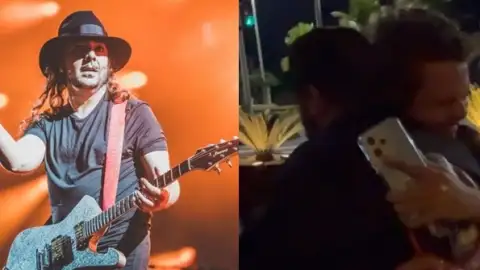 Daron Malakian, do System Of A Down, mostra emocionante encontro com fã brasileiro. Veja como foi