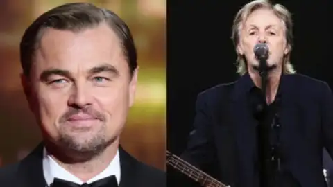 Leonardo DiCaprio fala sobre momento emocionante ao lado de Paul McCartney em show do Oasis
