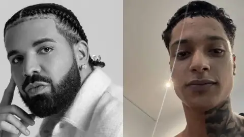 Drake diz estar "orando" por Oruam e revela vontade de voltar ao Brasil em troca de mensagens